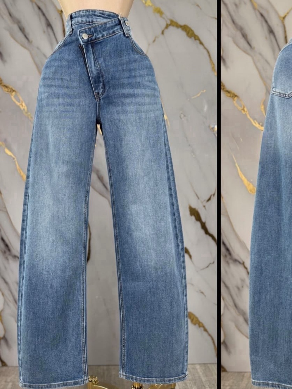Women's Straight Leg Jeans in Blue NWT